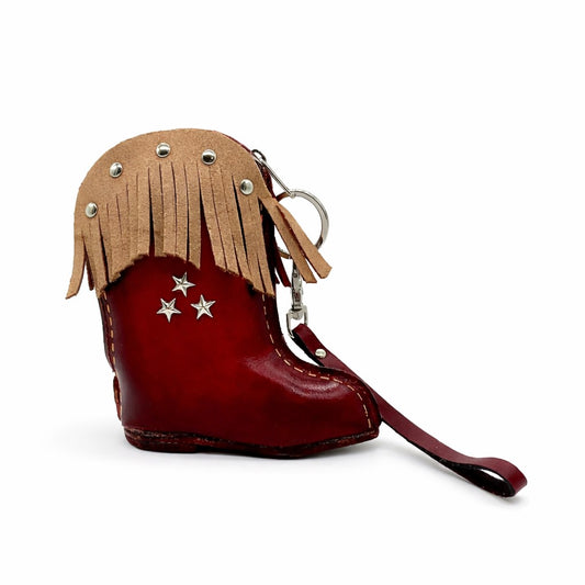 Leather Boot Change Purse - 1152