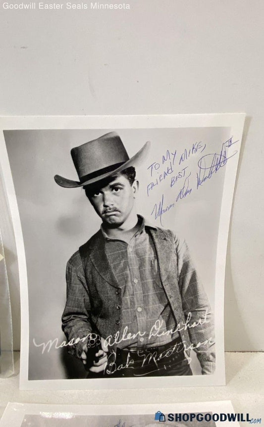 8x10 Mason Dinehart Autograph 6  8x10
