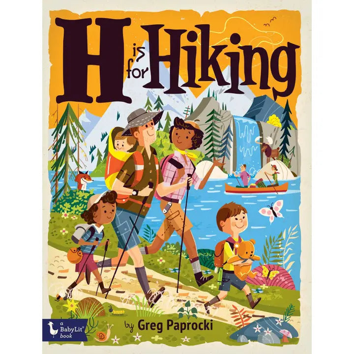 H is for Hiking Board Book  Gibbs Smith