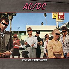 Coaster ACDC Dirty Deeds Done Dirt Cheap Album Cover