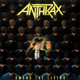 LP/Coaster-Anthrax-Among the Living Ceramic 4.25"x4.25"