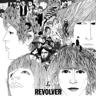Coaster Beatles Revolver Album Cover