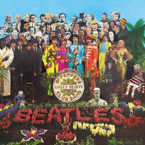 Coaster Beatles Sgt. Pepper Album Cover