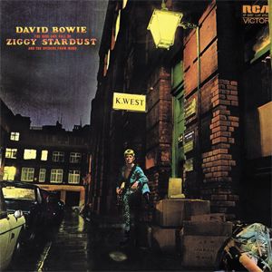 Coaster David Bowie Ziggy Stardust Album Cover