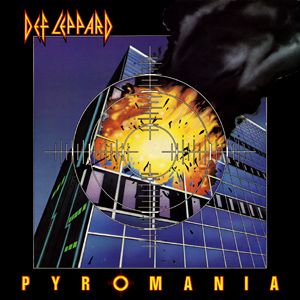 Coaster Def Leppard Pyromania Album Cover