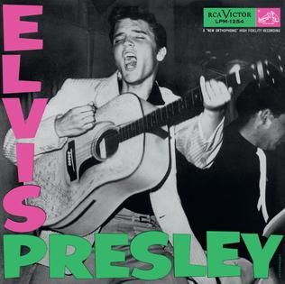 Coaster Elvis Presley Self-Titled Album Cover
