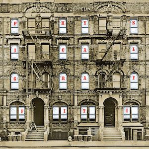 Coaster Led Zeppelin Physical Graffiti Album Cover