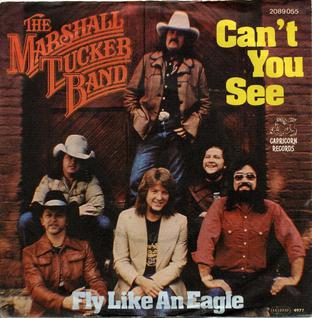Coaster Marshall Tucker Band Can't You See Ceramic 4.25"x4.25"