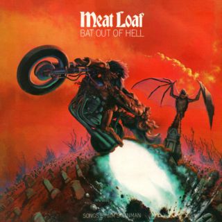 Coaster Meatloaf Bat Out of Hell Ceramic Album Cover