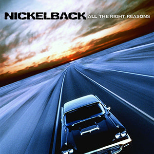LP/Coaster-Nickelback-All the Right Reasons Ceramic 4.25"x4.25"