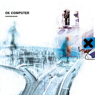 Coaster Radiohead OK Computer Album Cover
