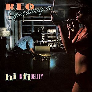 Coaster REO Speedwagon Hi Infidelity Album Cover