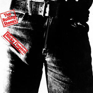 Coaster Rolling Stones Sticky Fingers Album Cover