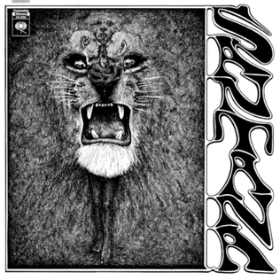 Coaster Santana Self-Titled Album Cover
