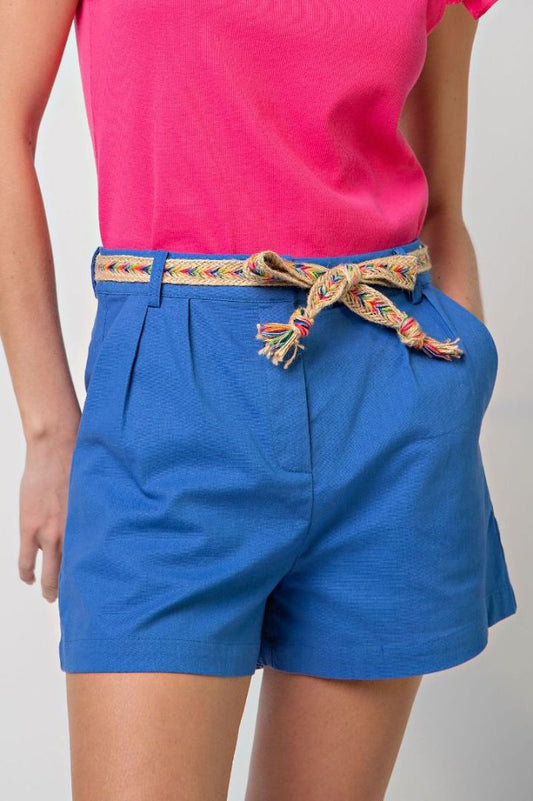 EASEL ROYAL BLUE SHORTS EASEL S