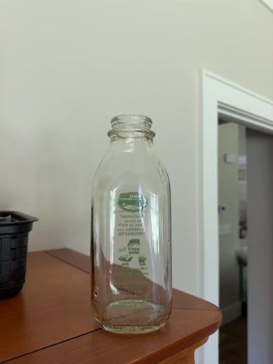Vintage South Mountain Creamery Milk Bottle
