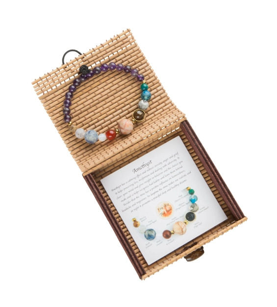 Galaxy Bracelet Amethyst  - 1152