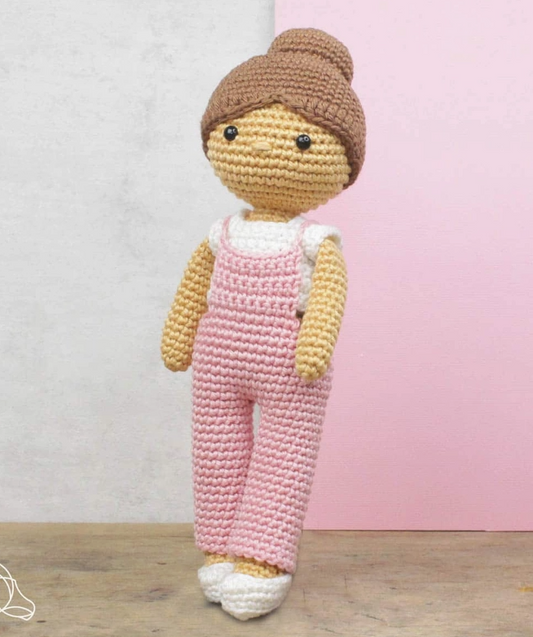 Crochet Kit Hardicraft Girl Roos