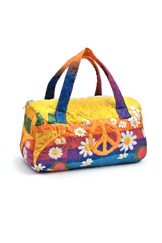 Quilted Hippie Van Weekender Bag