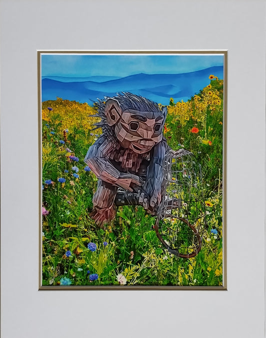 Lilnut in wildflower field