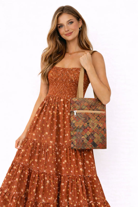 Cork Shoulder Bag - 1152