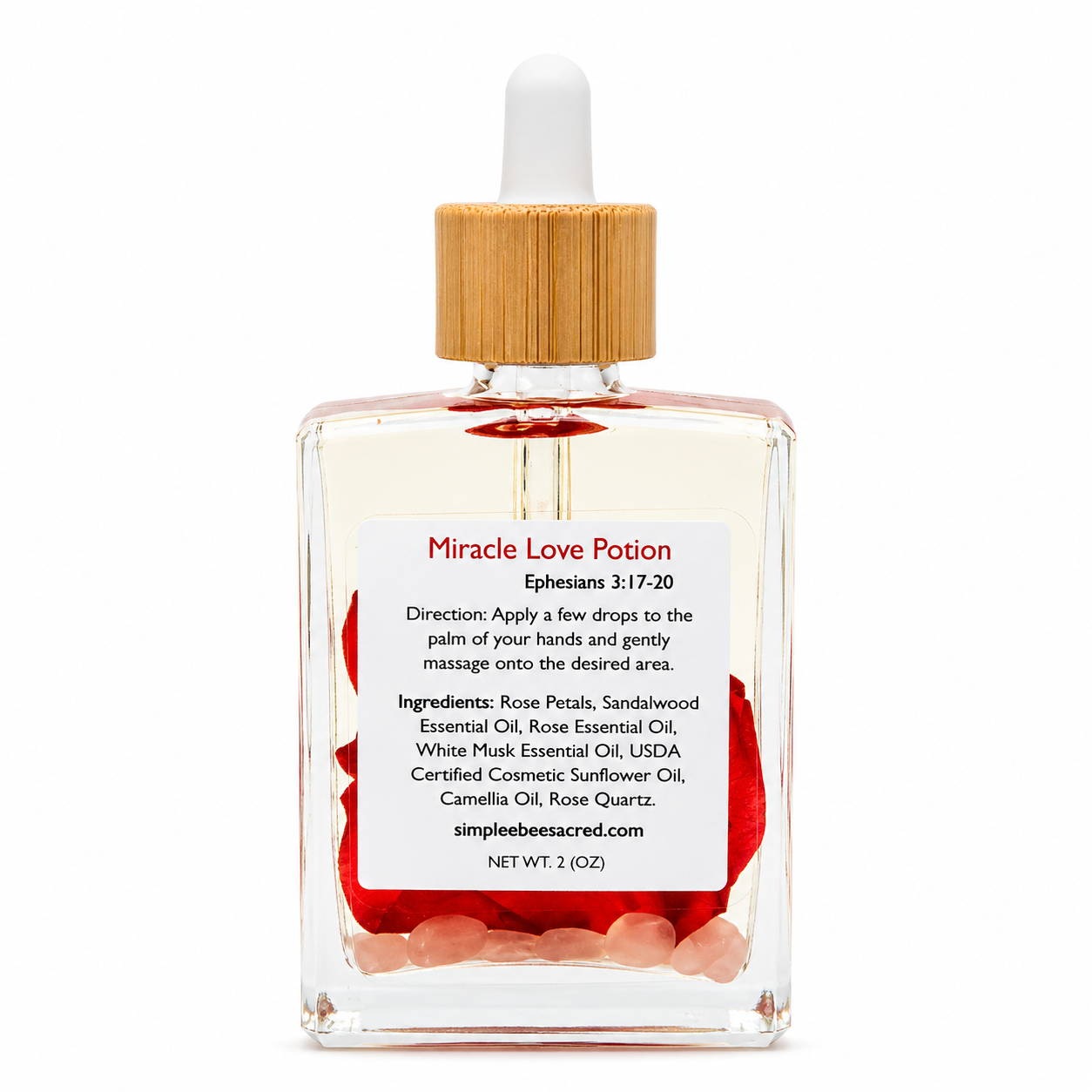 Heavenly Rose Botanical Body Oil