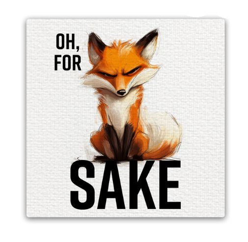 Funny Canvas  Magnet Oh Fox - 1152