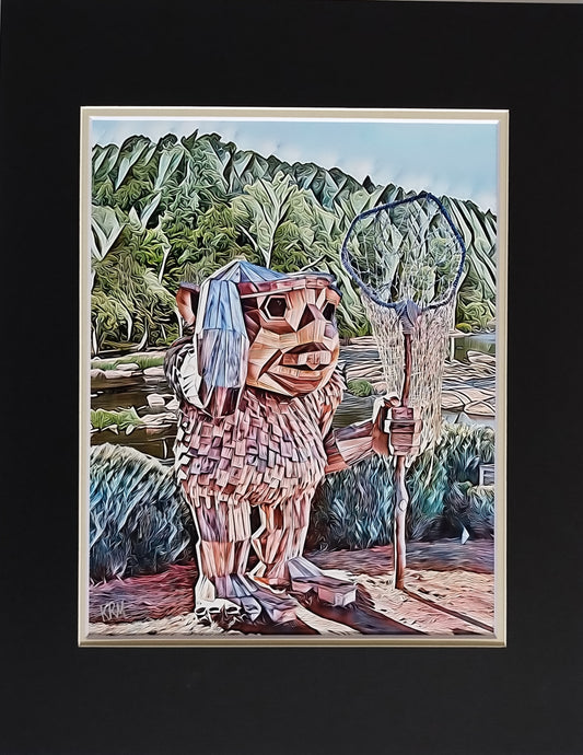 Taks (searching for butterflies?)