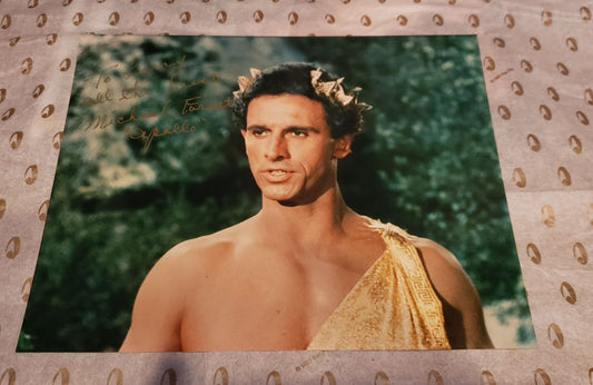 8x10 Michael Forest Autograph Paramount 8x10